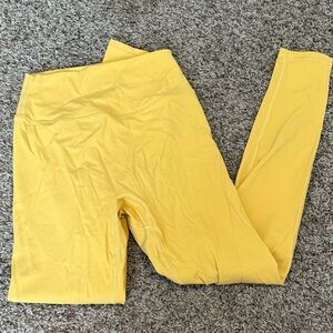Women's Vibrant Yellow Leggings